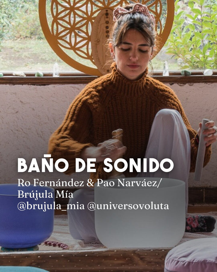 Baño de sonido con Ro Fernández y Pao Narváez