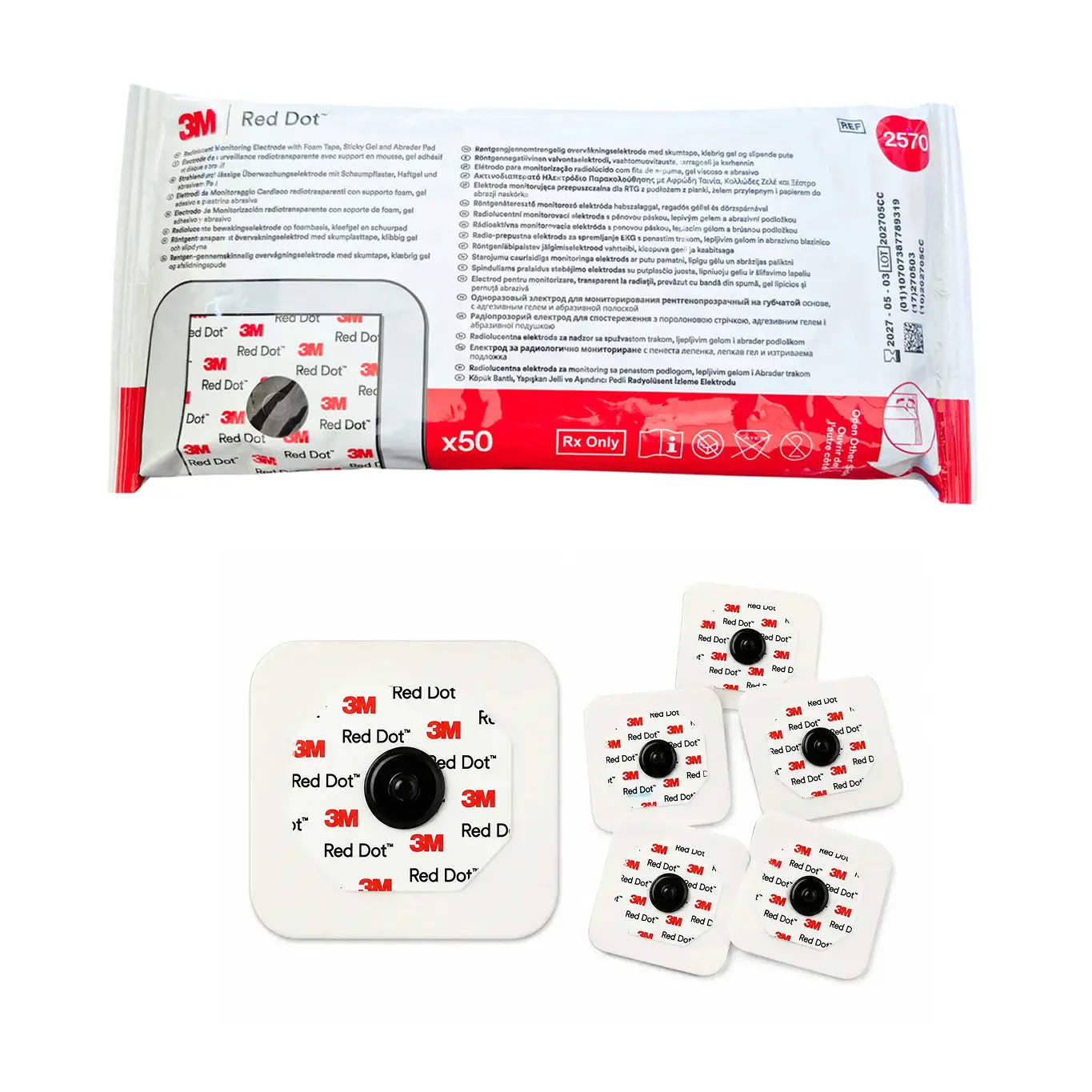 Repuesto - Parches Earthing® tipo electrodos (90 uni.)