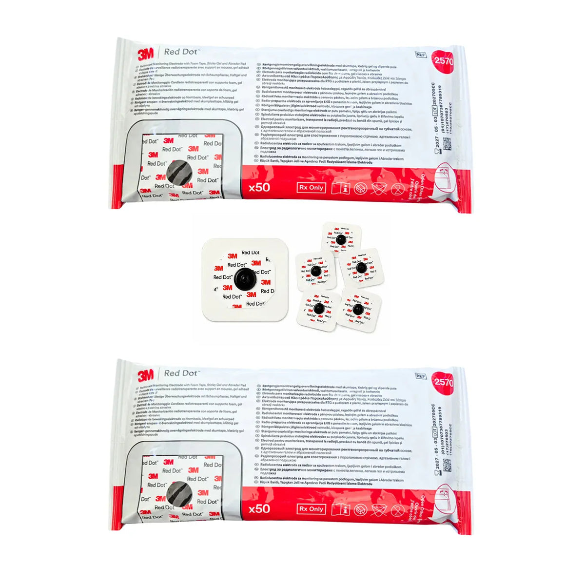 Repuesto - Parches Earthing® tipo electrodos (180 uni.)